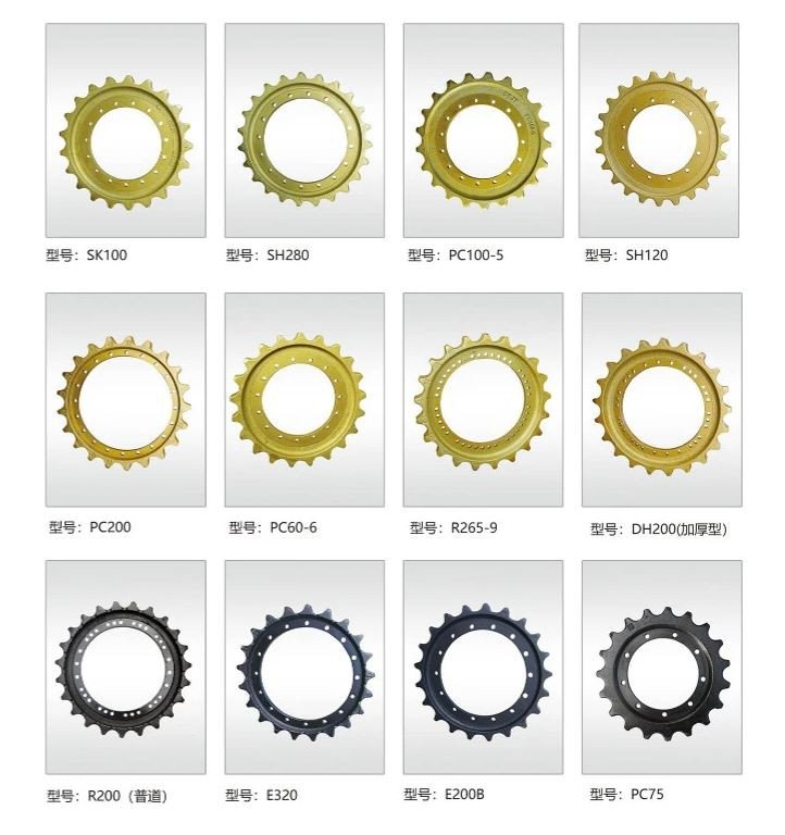 Excavator Sprocket Assembly