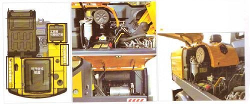 Mini Tyre Small Excavator Made in China