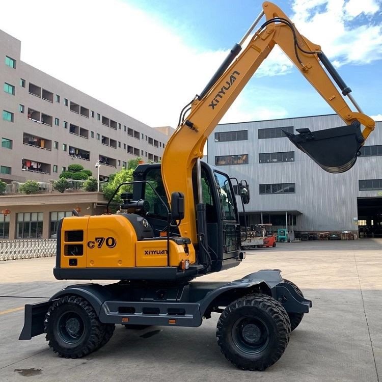Hydraulic Excavator Vector