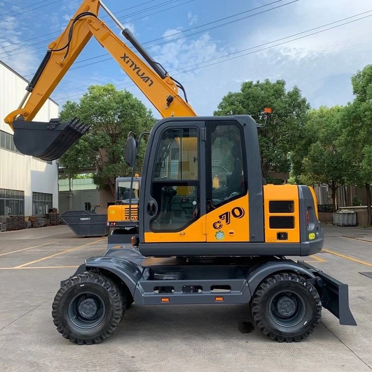 Hydraulic Excavator Vector