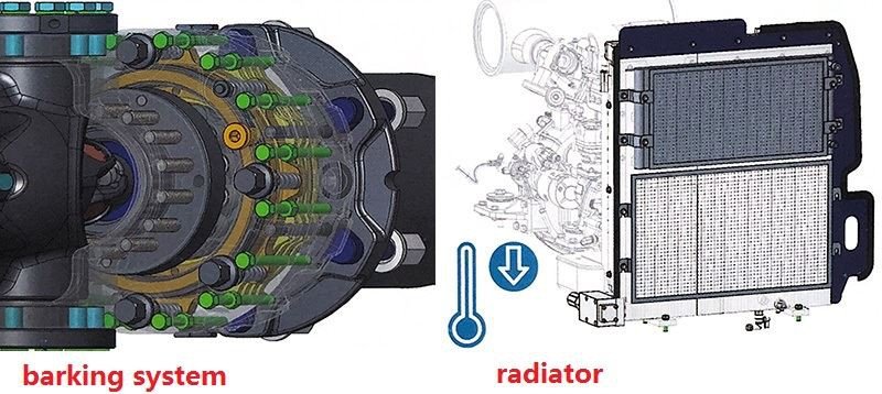 Hydraulic Excavator Vector