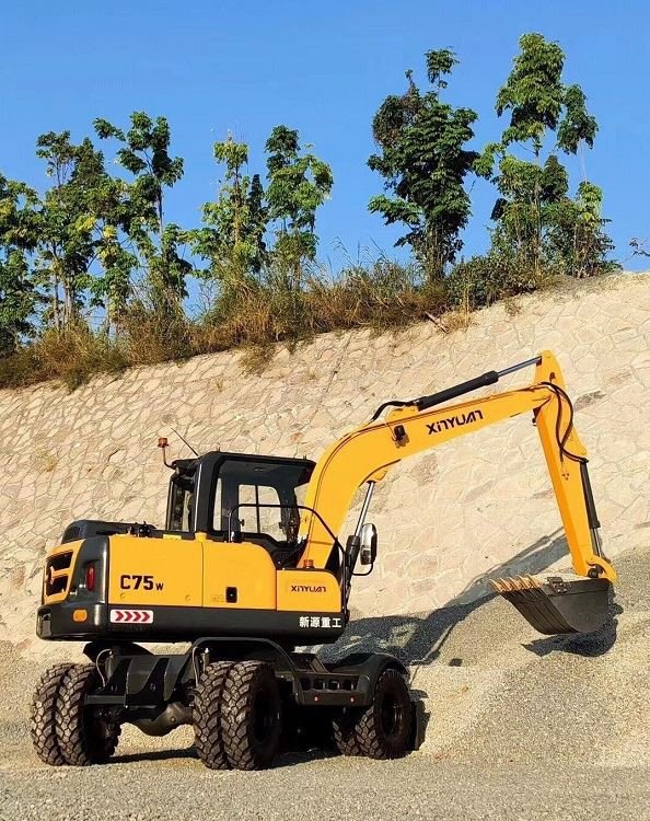 Wheel Excavator Is