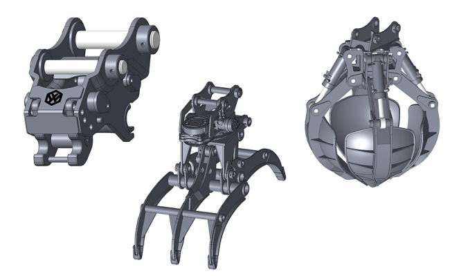 B75S New Wheel Excavator