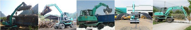 B75S New Wheel Excavator
