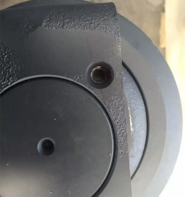If track roller have oil spilling,what could I do?