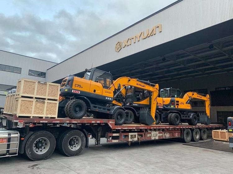 Principle of excavator rotary mechanism