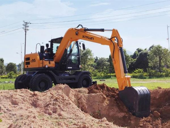 Research purpose and significance of hydraulic excavator performance comprehensive test platform