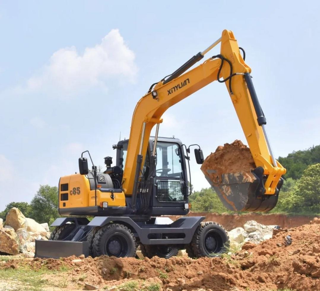 Causes of high temperature of hydraulic oil in hydraulic excavator