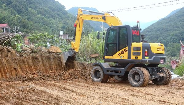 Causes of high temperature of excavator hydraulic oil