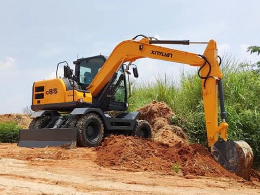 Types of radiator for excavator