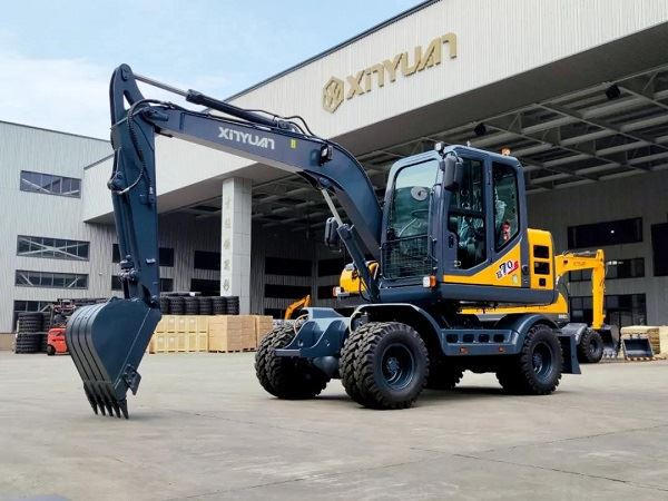 Safety points for standardized operation of excavators