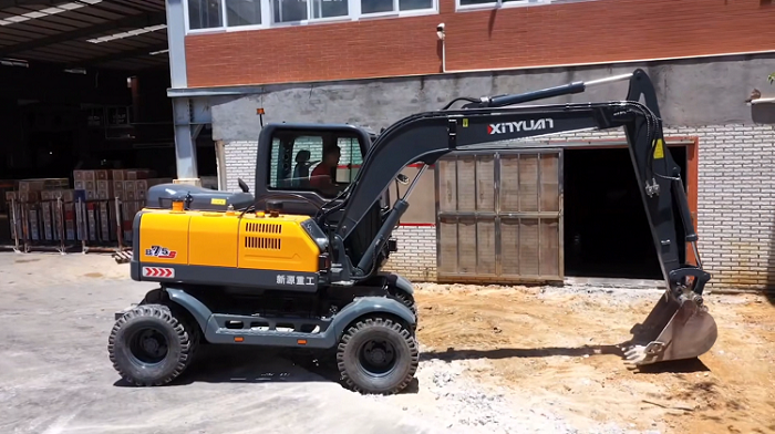 Causes of excavator oil pressure alarm
