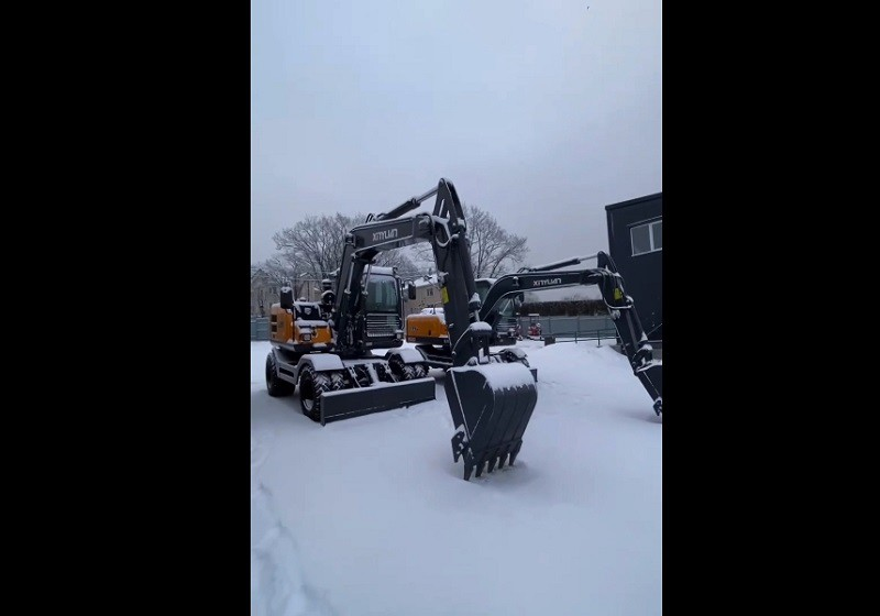 Xinyuan Excavator Have Arrived Russia
